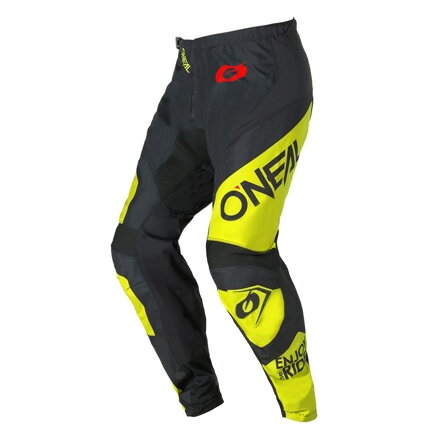 Nohavice ONEAL Element Racewear čierno neónovo žlté