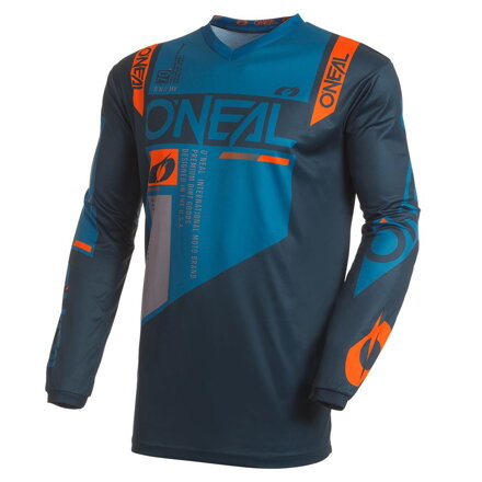 Dres ONEAL Element Factor modro oranžový