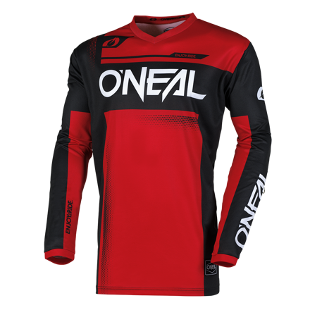Dres ONEAL Element Racewear čierno červený 