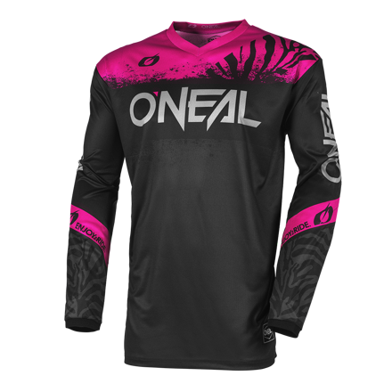 Dres ONEAL Element Shocker čierno ružový dámsky