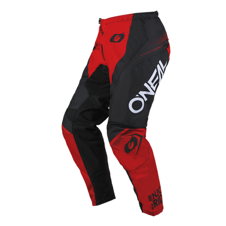 Nohavice ONEAL Element Racewear čierno červené 