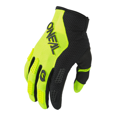 Rukavice ONEAL Element Racewear žlté fluo detské 