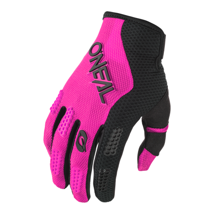 Rukavice ONEAL Element Racewear čierno ružové dámske 
