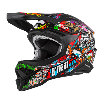Prilba ONEAL 3SRS Crank 2.0 multi matná  