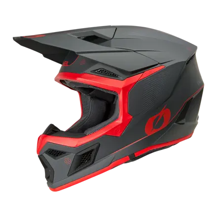 Prilba ONEAL 3SRS E-Stroke sivo červená matná