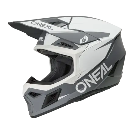Prilba ONEAL 3SRS Solid bielo čierna matná