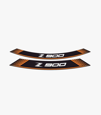 PUIG pásiky na kolesá KAWASAKI Z900 oranžové