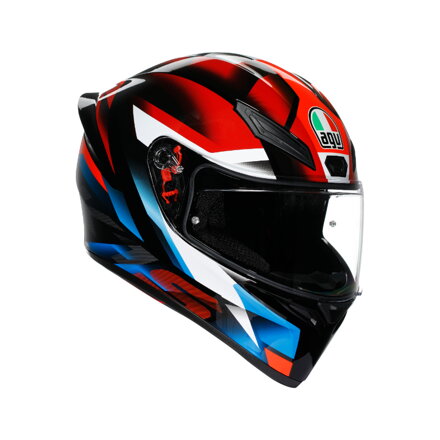 Prilba AGV K1 S Fastlap čierno červeno modrá