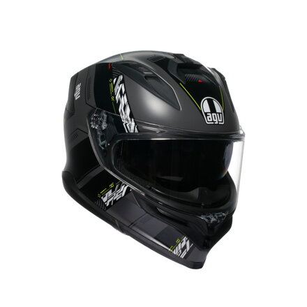Prilba AGV K7 Kyber sivo žltá fluo matná