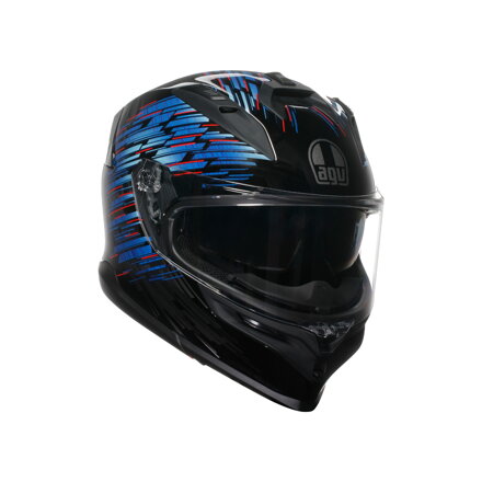 Prilba AGV K7 Genisys čierno modro sivá
