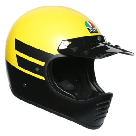 Prilba AGV X101 Dust Matt žlto čierna