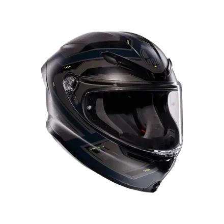 Prilba AGV K6 S Enhance sivo žltá fluo matná