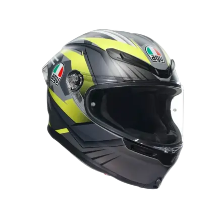 Prilba AGV K6 S Excite camo žltá fluo matná