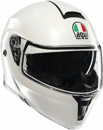 Prilba AGV Streetmodular Mono Materia biela matná 