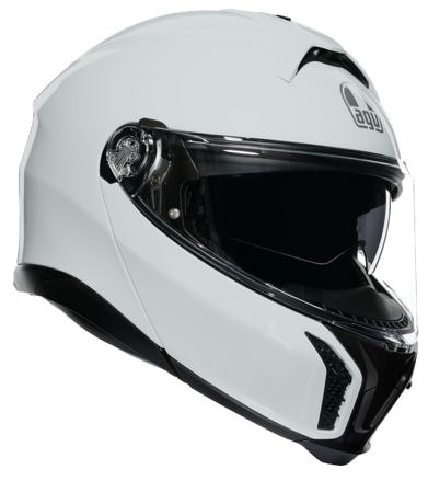 Prilba AGV Tourmodular Stelvio biela lesklá