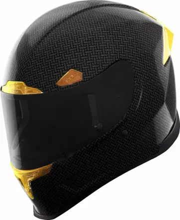 Prilba ICON Airframe Pro Carbon 4Tress čierno žltá