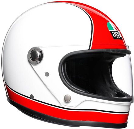 Prilba AGV Legends X3000 Super AGV červeno biela