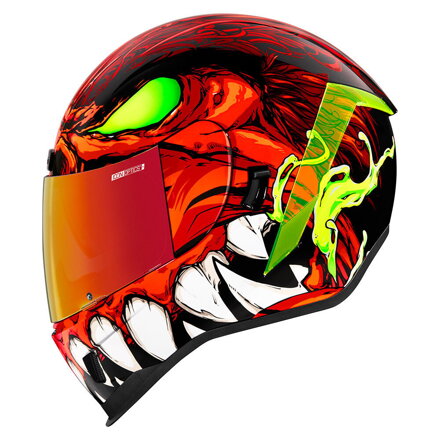 Prilba ICON Airform Manik´R červená