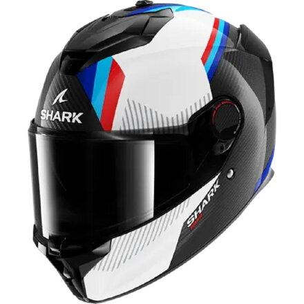 Prilba SHARK SPARTAN GT PRO Carbon Dokhta bielo modrá lesklá DWB