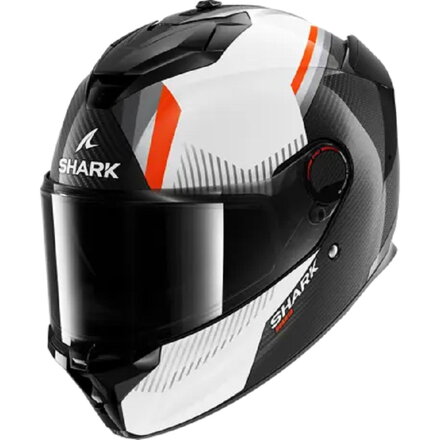 Prilba SHARK SPARTAN GT PRO Carbon Dokhta bielo oranžová lesklá DWO