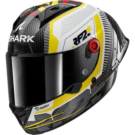 Prilba SHARK Aeron GP Raul Fernandez 2023 čierno bielo žltá DWY