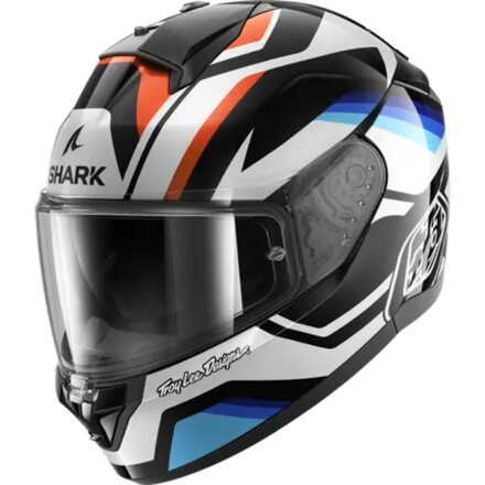 Prilba SHARK Ridill 2 Apex čierno bielo modrá KWB