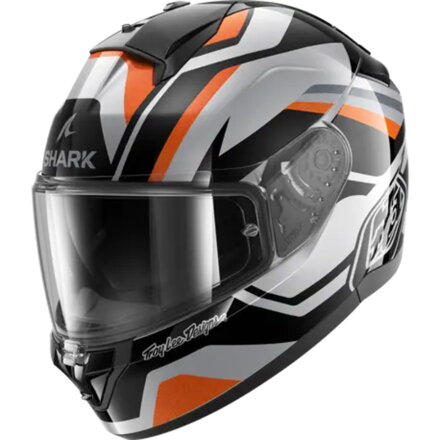 Prilba SHARK Ridill 2 Apex strieborno čierno oranžová SKO