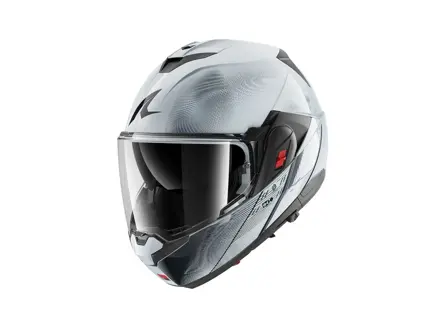 Prilba SHARK Oxo Speed-Tech strieborno biela SWK