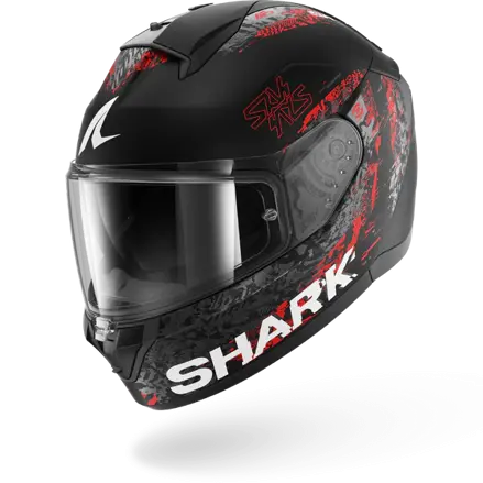 Prilba SHARK Ridill 2 Speed-Vib čierno antracitovo červená matná KAR
