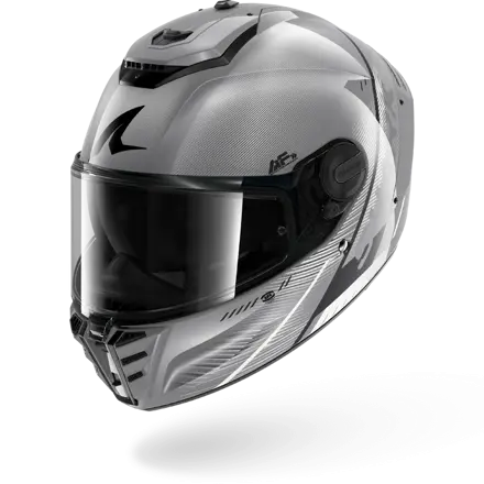 Prilba SHARK SPARTAN RS Speed-Tech strieborná SWK