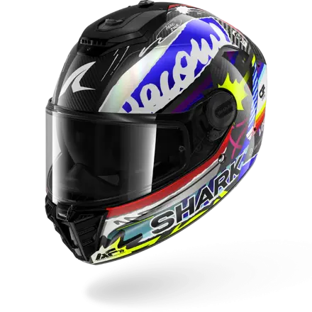 Prilba SHARK SPARTAN RS Carbon Streetrush karbónovo modro chrómová DBU