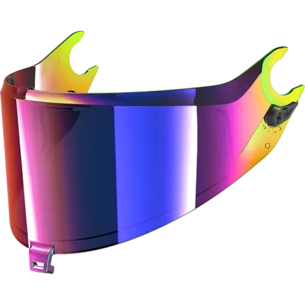 Plexi SHARK Spartan GT/RS s prípravou na Pinlock dúhové zrkadlové