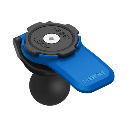 Držiak telefónu s 1" guľovým čapom QUAD LOCK® čierny