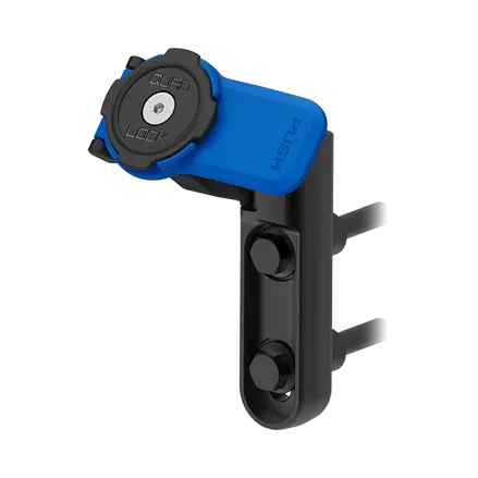 Držiak telefónu na držiak spojkovej páčky QUAD LOCK® čierny