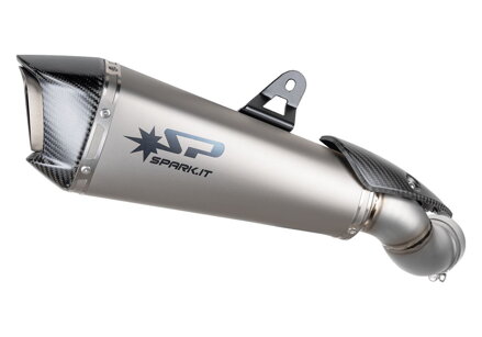 Výfuk SPARK Konix Evo Slip-On titánový pre KAWASAKI Z900 (25-26)