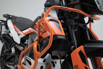 Vrchný padací rám SW-MOTECH oranžový pre KTM 790 Adv/R e 890 Adv/R SBL.04.521.10100/EB