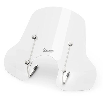 Plexi VESPA stredné pre GTS číre