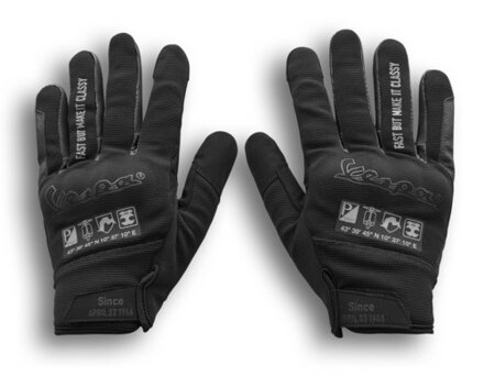 Rukavice VESPA DEC čierno biele