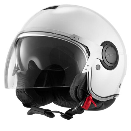 Otvorená prilba VESPA Argentario biela