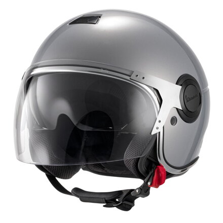 Otvorená prilba VESPA Argentario sivá