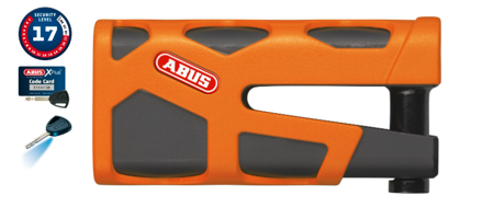 Zámok na kotúč ABUS Granit Sledg 77 Web oranžový