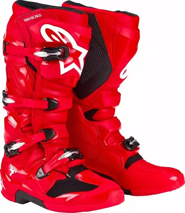 Čižmy ALPINESTARS Tech 7 svetlo červené Čižmy ALPINESTARS Tech 7 svetlo červené