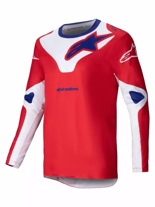 Dres ALPINESTARS Racer Veil červeno biely Dres ALPINESTARS Racer Veil červeno biely