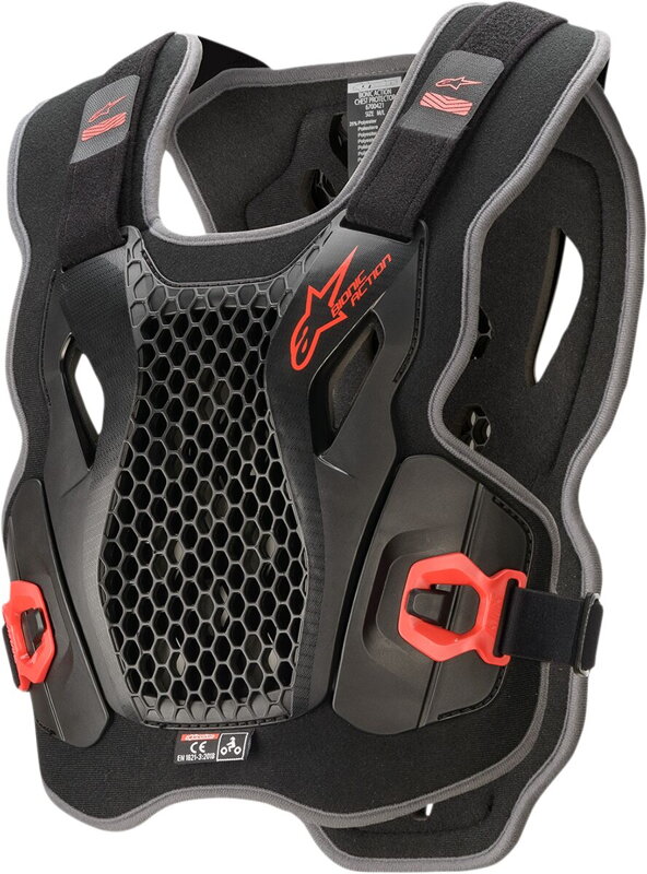 Chránič hrude ALPINESTARS Bionic Action čierno červený Chránič hrude ALPINESTARS Bionic Action čierno červený