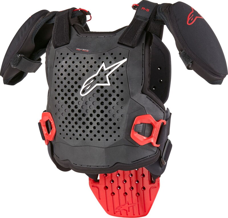 Chránič hrude ALPINESTARS A-5 S V2 čierno bielo červený detský Chránič hrude ALPINESTARS A-5 S V2 čierno bielo červený detský