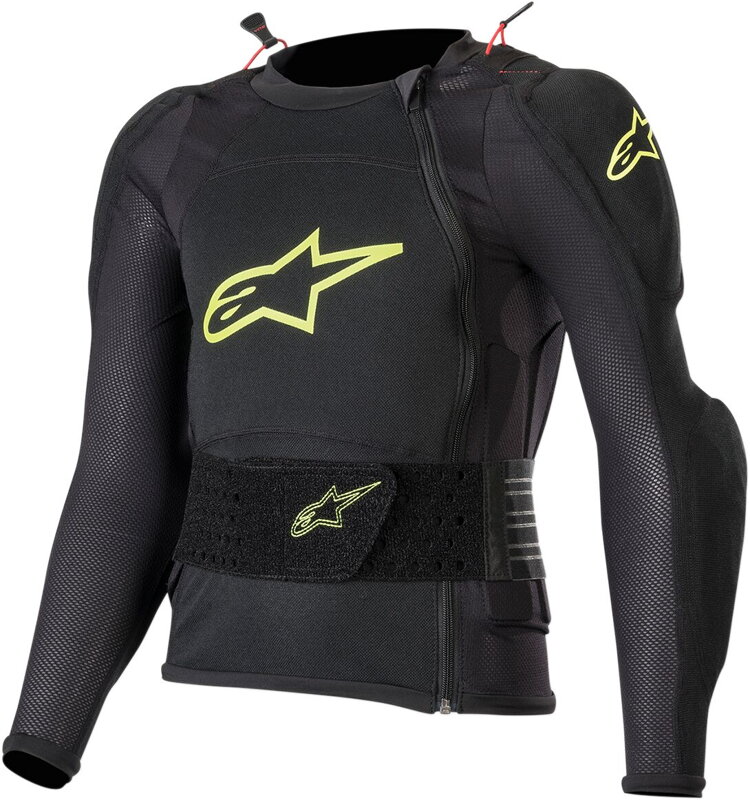 Detský celotelový chránič ALPINESTARS Bionic Plus čierno žltý fluo