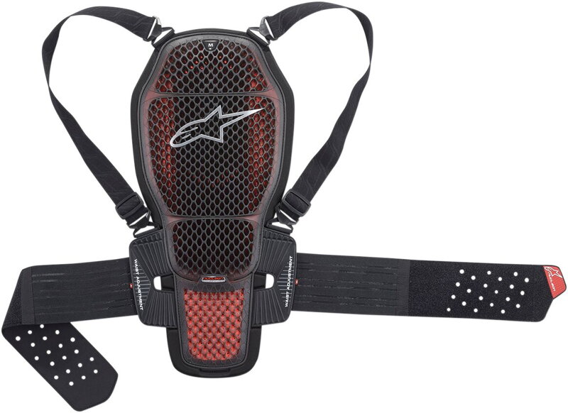 Chrbtový chránič ALPINESTARS Nucleon KR1-Cell čierno červený