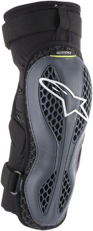 Kolenné chrániče ALPINESTARS Sequence sivo žlté fluo