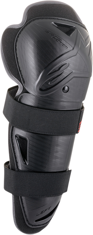 Detské kolenné chrániče ALPINESTARS Bionic Action čierno červené 