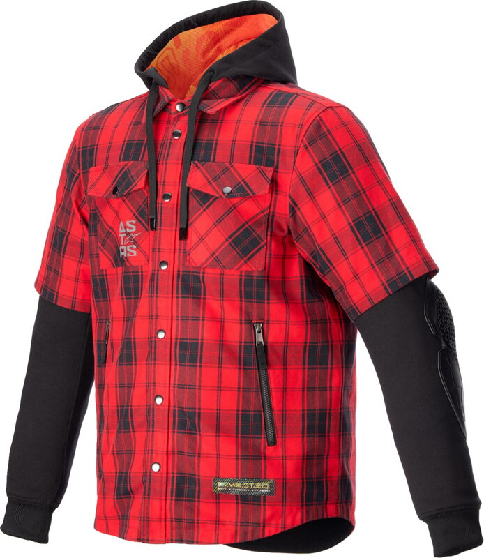 Košeľa ALPINESTARS Tartan čierno červená Košeľa ALPINESTARS Tartan čierno červená